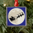 Search for full moon christmas tree decorations Santa claus