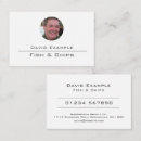 Search for chips business cards Fish and chips