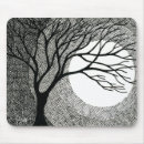 Search for full moon mousepads Black