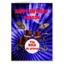 Search for rock band birthday cards For him
