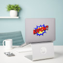 Search for comic pow stickers Retro