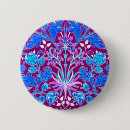 Search for turquoise pattern badges William morris