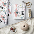 Search for 1950s wrapping paper Whimsical