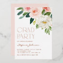 Search for elegant garden party graduation invitations announcements Botanical