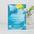 Search for fun in the sun birthday invitations Trendy