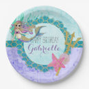 Search for purple and teal plates Girl