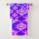 Search for purple blue bath towels Pattern