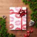 Search for kisses wrapping paper Pattern of lips