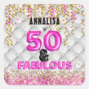 Search for gold 50th birthday stickers Chic