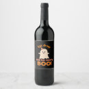 Search for funny wine labels Halloween