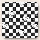 Search for snoopy coasters Race car flag