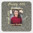 Search for 20th stickers Happy 20th birthday