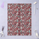 Search for decoupage tissue paper Red