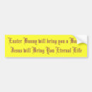 Search for bunny bumper stickers Easter