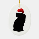 Search for black santa decor Cats