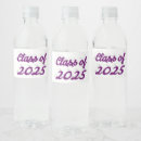 Search for graduation water bottle labels Congratulations