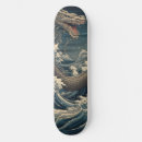 Search for japanese art skateboards Illustration