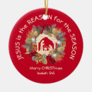 Search for bible verse christmas tree decorations Christian