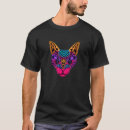 Search for psychedelic cat tshirts Colourful