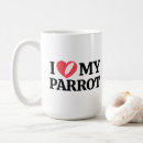 Search for parrots mugs Parrot lover