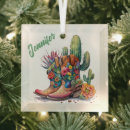 Search for cowgirl boots christmas tree decorations Flowers