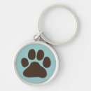 Search for dog paw print key rings Animal lover