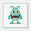 Search for monsters magnets Halloween