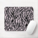 Search for zebra stripe design mousepads Wildlife