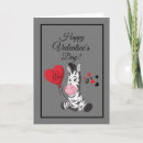 Search for zebra valentines day cards Cute
