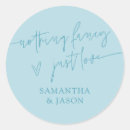 Search for turquoise wedding stickers Simple