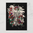Search for skeleton postcards Flowers
