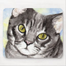 Search for grey tabby cat mousepads Feline