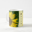 Search for artistic flower mugs Sunflower