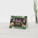 Search for safari birthday thank you cards Girl