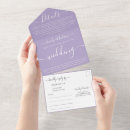 Search for lavender invitations Calligraphy