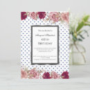 Search for red and white polka dot invitations Elegant