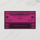 Search for radio business cards Retro