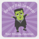 Search for frankenstein stickers Happy halloween