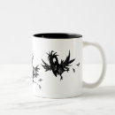 Search for funny black crow mugs Halloween