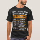 Search for heavy equipment operator clothing Funny