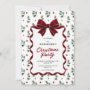 Search for event seasonal invitations Winter greenery