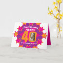 Search for 40 birthday cards Fortieth