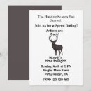 Search for deer hunting invitations Party