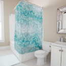 Search for turquoise stone shower curtains White