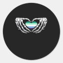 Search for goth pride stickers Skeleton hands