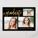Search for die cut graduation invitations Black