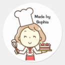 Search for girl chef stickers Baking