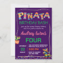 Search for pinata invitations Colourful