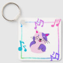 Search for musical cat key rings Cartoon