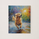 Search for golden retriever puzzles Happy